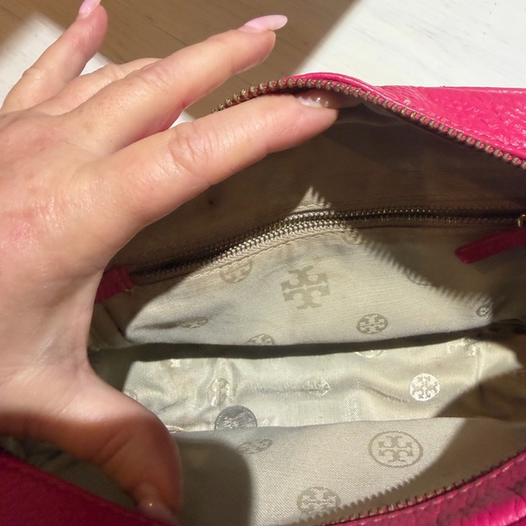 Tory Burch fuchsia pink Leather Crossbody Bag - Picture 5 of 5